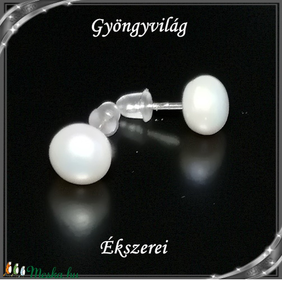 Ékszerkellék: igazgyöngy félgömb,félig fúrt GYI-FG-FF-8fehér 1pár - kellékek & szerszámok - ékszerkellék - Meska.hu Ékszerkellék: igazgyöngy félgömb,félig fúrt GYI-FG-FF-8fehér 1pár - kellékek & szerszámok - ékszerkellék - Meska.hu