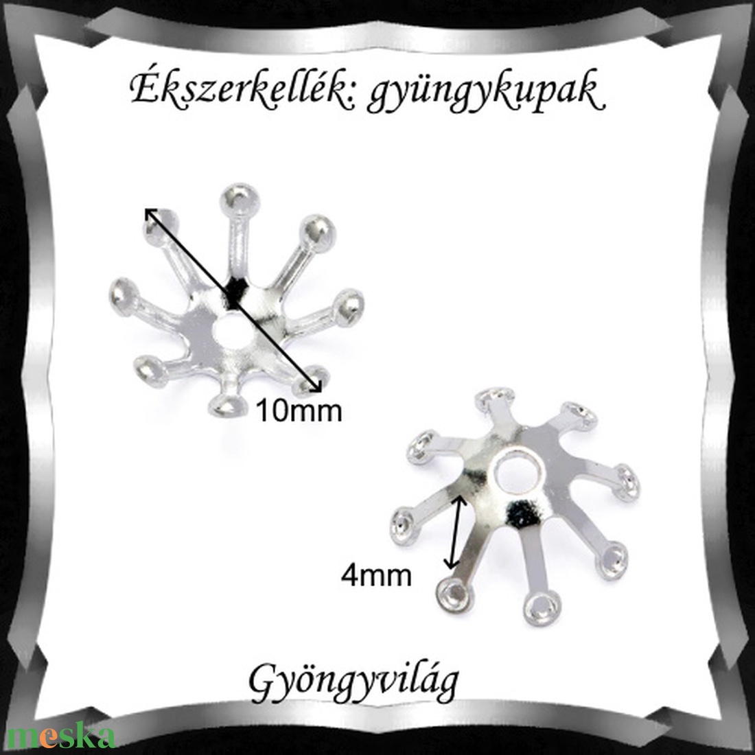 Ékszerkellék: köztes / díszítőelem / gyöngy BKÖ 1S 48-1 20db/csomag - kellékek & szerszámok - ékszerkellék - Meska.hu Ékszerkellék: köztes / díszítőelem / gyöngy BKÖ 1S 48-1 20db/csomag - kellékek & szerszámok - ékszerkellék - Meska.hu