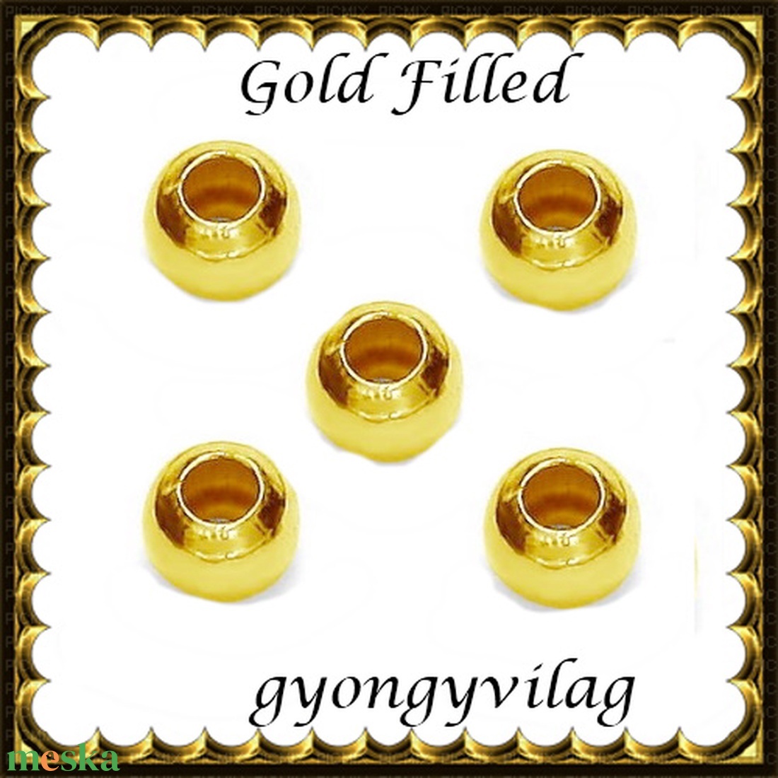 925-ös sterling ezüst ékszerkellék: köztes / gyöngy / dísz  EKÖ 10-2g  5db/csomag - kellékek & szerszámok - gyöngyfűzés kellékek - fém köztesek - Meska.hu