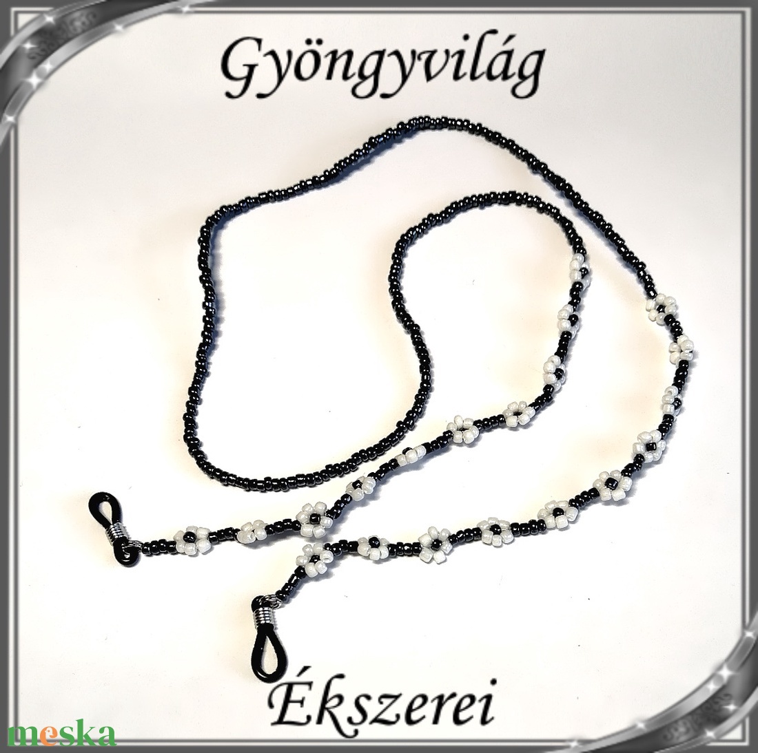 Szemüveglánc SSZL 04-1 - ékszer - nyaklánc - gyöngyös nyaklánc - Meska.hu Szemüveglánc SSZL 04-1 - ékszer - nyaklánc - gyöngyös nyaklánc - Meska.hu