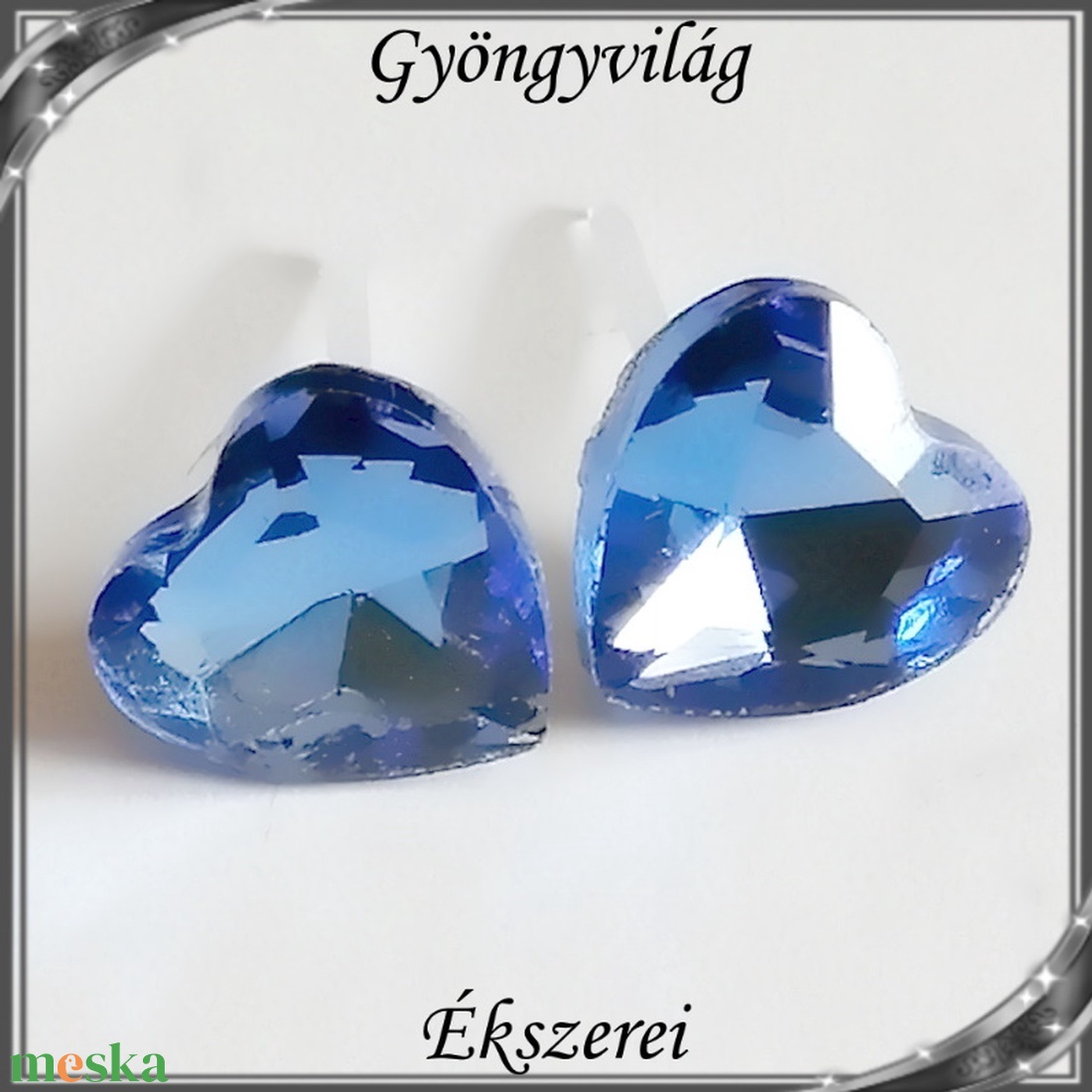 Kristály szív szilikon fülbevaló 8mm-es SFSZ-K02 - ékszer - fülbevaló - pötty fülbevaló - Meska.hu Kristály szív szilikon fülbevaló 8mm-es SFSZ-K02 - ékszer - fülbevaló - pötty fülbevaló - Meska.hu