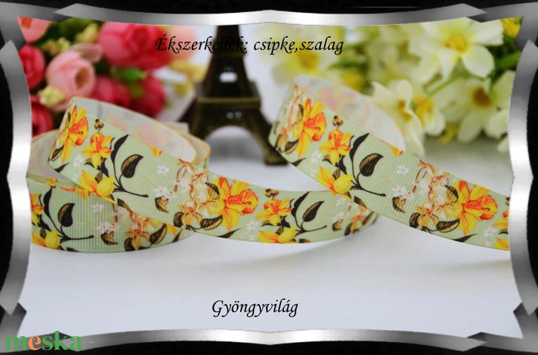 Egyéb kreatív kellékek: textil szalag EK-CSSZ-T 02-2,5 - kellékek & szerszámok - rövidáru - szalag, pánt - textilszalag - Meska.hu Egyéb kreatív kellékek: textil szalag EK-CSSZ-T 02-2,5 - kellékek & szerszámok - rövidáru - szalag, pánt - textilszalag - Meska.hu