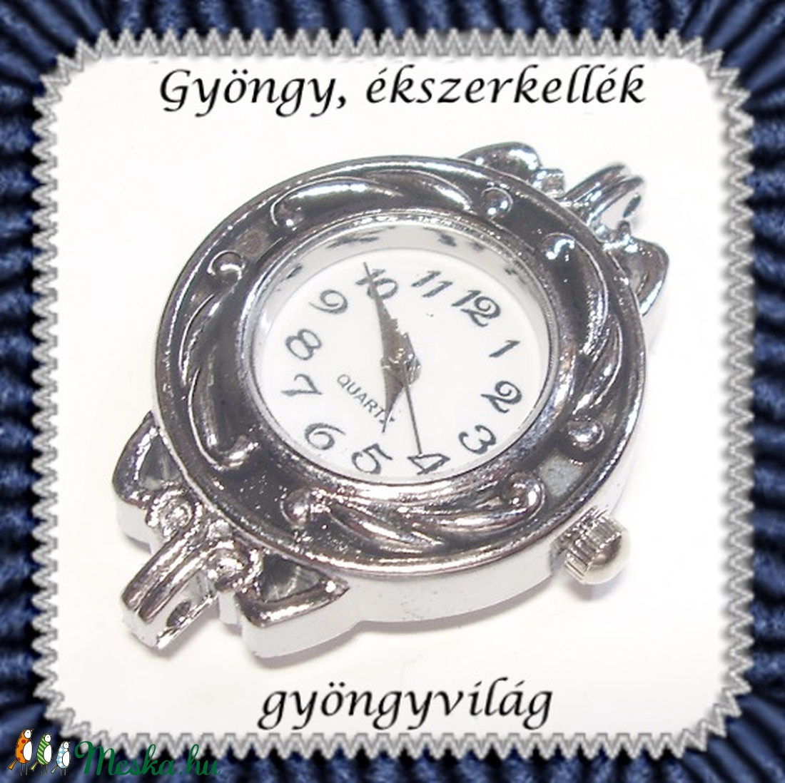 Ékszerkellék: fűzhető óra BOSZ 84 - kellékek & szerszámok - gyöngyfűzés kellékek - egyéb alkatrész - Meska.hu Ékszerkellék: fűzhető óra BOSZ 84 - kellékek & szerszámok - gyöngyfűzés kellékek - egyéb alkatrész - Meska.hu