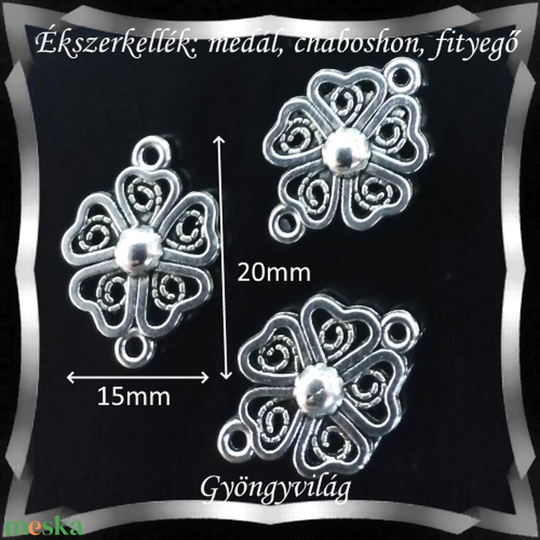 Ékszerkellék: medál, caboshon, fityegő BMCF-2-14e 3db/cs - kellékek & szerszámok - gyöngyfűzés kellékek - cabochon - Meska.hu Ékszerkellék: medál, caboshon, fityegő BMCF-2-14e 3db/cs - kellékek & szerszámok - gyöngyfűzés kellékek - cabochon - Meska.hu