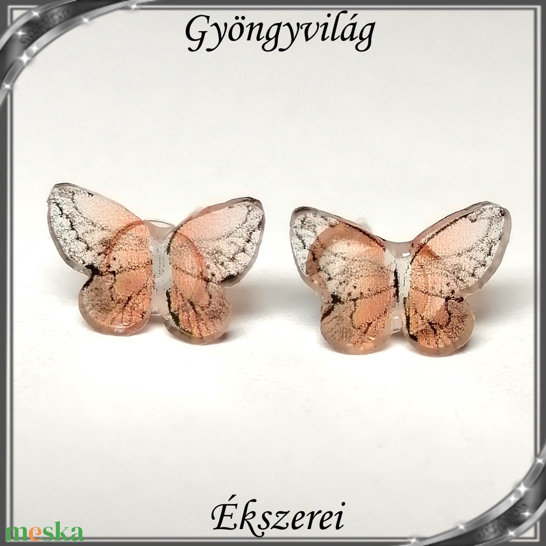 Ékszerek-fülbevalók: Pillangó szilikon fülbevaló 7x10,5mm-es SFSZ-K07 - ékszer - fülbevaló - pötty fülbevaló - Meska.hu Ékszerek-fülbevalók: Pillangó szilikon fülbevaló 7x10,5mm-es SFSZ-K07 - ékszer - fülbevaló - pötty fülbevaló - Meska.hu