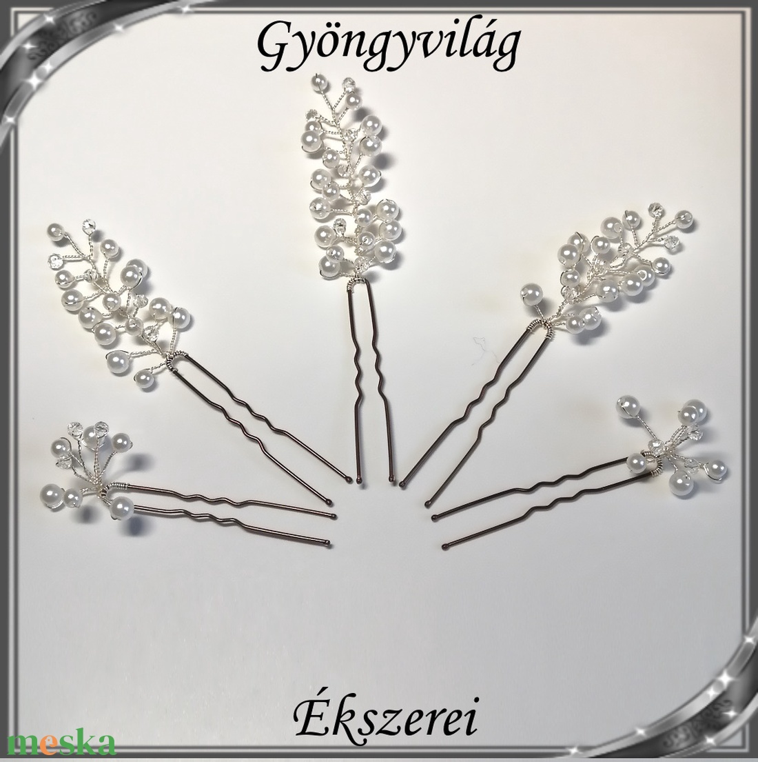 Ékszerek-hajdíszek, hajcsatok: Esküvői, menyasszonyi, alkalmi hajdísz S-H-TŰ12esz 5db - esküvő - hajdísz - fésűs hajdísz - Meska.hu Ékszerek-hajdíszek, hajcsatok: Esküvői, menyasszonyi, alkalmi hajdísz S-H-TŰ12esz 5db - esküvő - hajdísz - fésűs hajdísz - Meska.hu