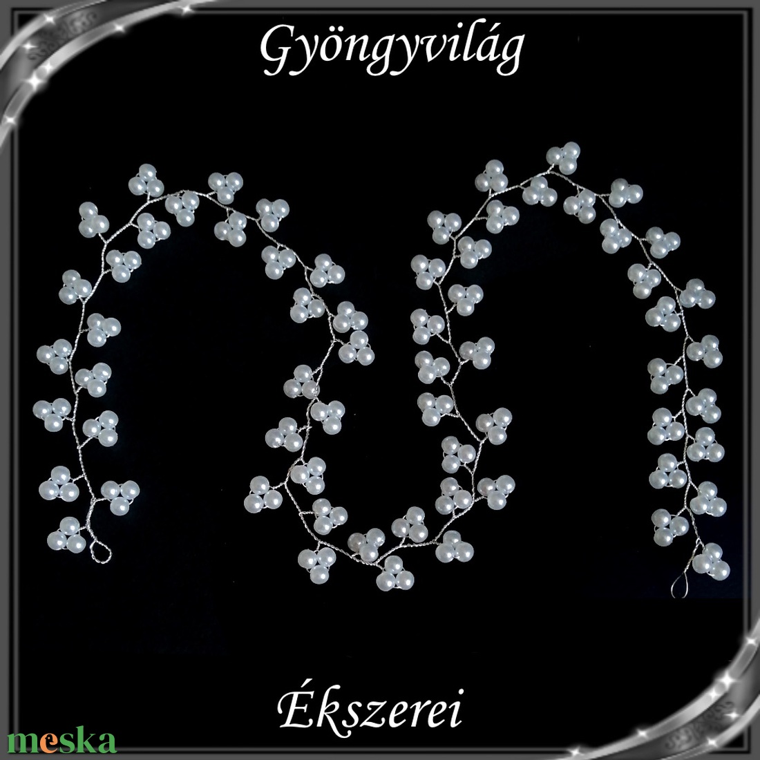 Ékszerek-hajdíszek, hajcsatok: Esküvői, menyasszonyi, alkalmi hajdísz S-H-FÜ18-60e - esküvő - hajdísz - kontydísz & hajdísz - Meska.hu Ékszerek-hajdíszek, hajcsatok: Esküvői, menyasszonyi, alkalmi hajdísz S-H-FÜ18-60e - esküvő - hajdísz - kontydísz & hajdísz - Meska.hu