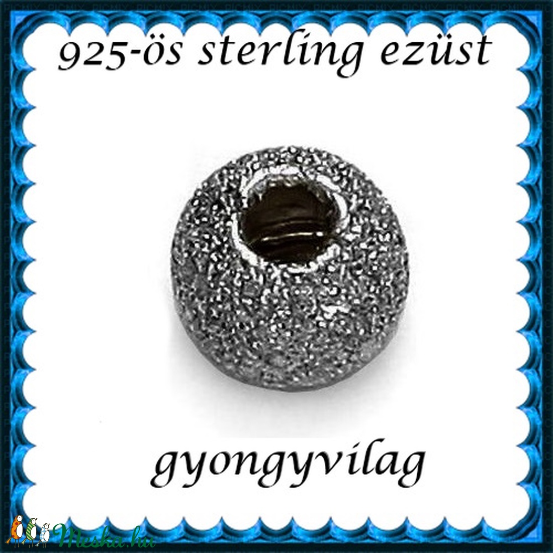925-ös sterling ezüst ékszerkellék: köztes/gyöngy/díszitőelem EKÖ 34-4ar 2db/csomag - gyöngy, ékszerkellék - fém köztesek - Meska.hu 925-ös sterling ezüst ékszerkellék: köztes/gyöngy/díszitőelem EKÖ 34-4ar 2db/csomag - gyöngy, ékszerkellék - fém köztesek - Meska.hu