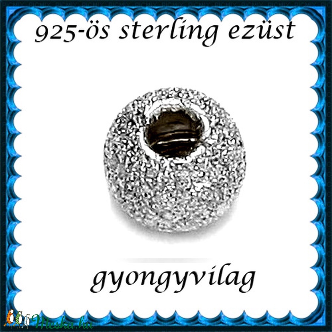 925-ös sterling ezüst ékszerkellék: köztes/gyöngy/díszitőelem EKÖ 34-4r 2db/csomag - gyöngy, ékszerkellék - fém köztesek - Meska.hu 925-ös sterling ezüst ékszerkellék: köztes/gyöngy/díszitőelem EKÖ 34-4r 2db/csomag - gyöngy, ékszerkellék - fém köztesek - Meska.hu