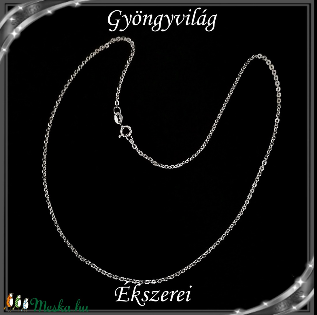 Ékszerek-nyakláncok: 925-ös sterling ezüst lánc SSZ EÜL 12-42e - ékszer - nyaklánc - medál nélküli nyaklánc - Meska.hu Ékszerek-nyakláncok: 925-ös sterling ezüst lánc SSZ EÜL 12-42e - ékszer - nyaklánc - medál nélküli nyaklánc - Meska.hu