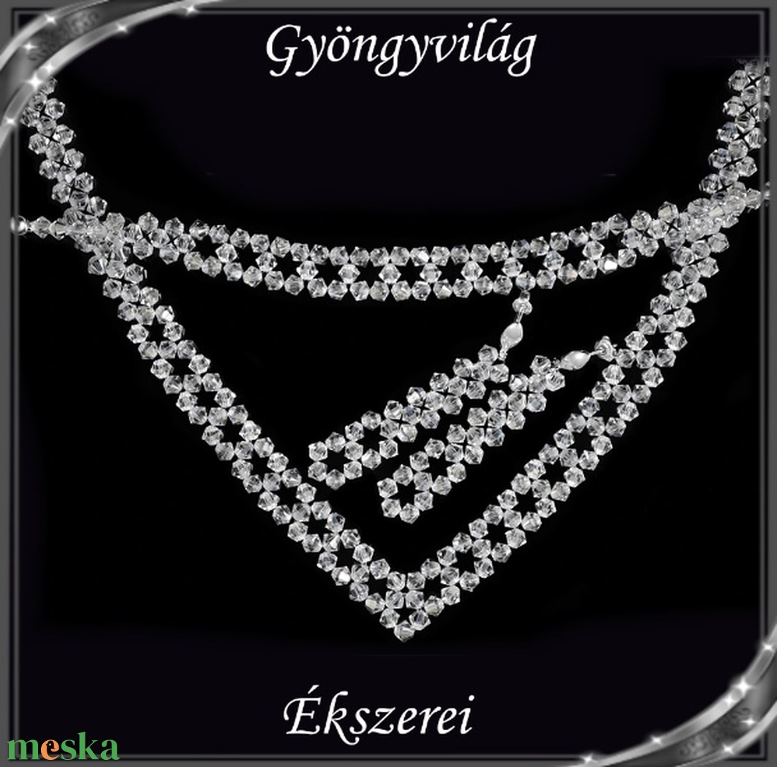 Esküvői, menyasszonyi, alkalmi ékszer szett, swarovszki kristály SSZE-SW04-1 5328 - ékszer - ékszerszett - Meska.hu Esküvői, menyasszonyi, alkalmi ékszer szett, swarovszki kristály SSZE-SW04-1 5328 - ékszer - ékszerszett - Meska.hu