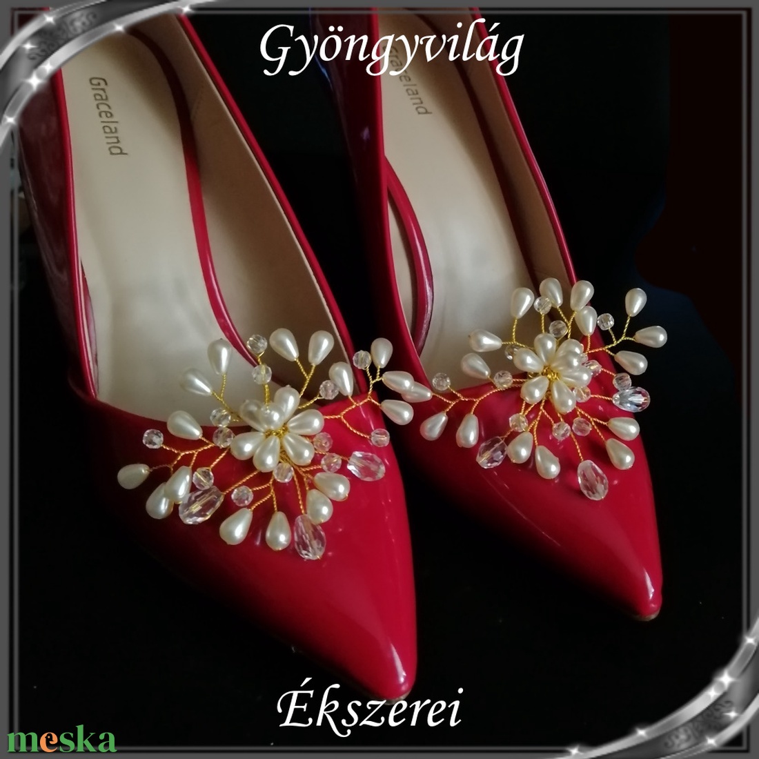 Esküvői, menyasszonyi, alkalmi cipődísz, cipőklipsz S-CK02-1 cream - esküvő - cipő és cipőklipsz - Meska.hu Esküvői, menyasszonyi, alkalmi cipődísz, cipőklipsz S-CK02-1 cream - esküvő - cipő és cipőklipsz - Meska.hu