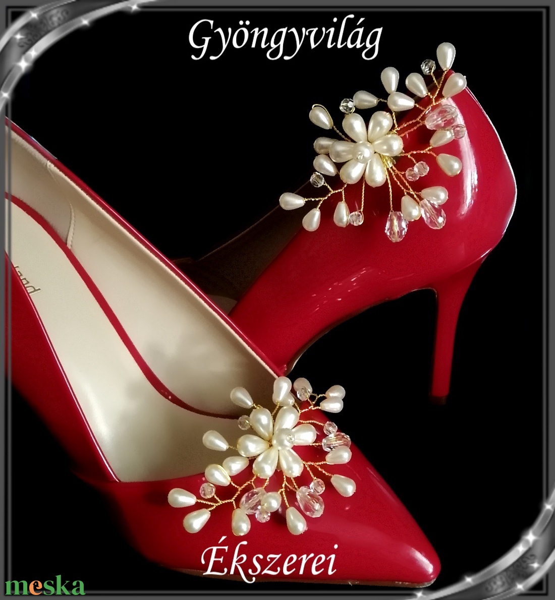 Esküvői, menyasszonyi, alkalmi cipődísz, cipőklipsz S-CK02-2 cream - esküvő - cipő és cipőklipsz - Meska.hu Esküvői, menyasszonyi, alkalmi cipődísz, cipőklipsz S-CK02-2 cream - esküvő - cipő és cipőklipsz - Meska.hu