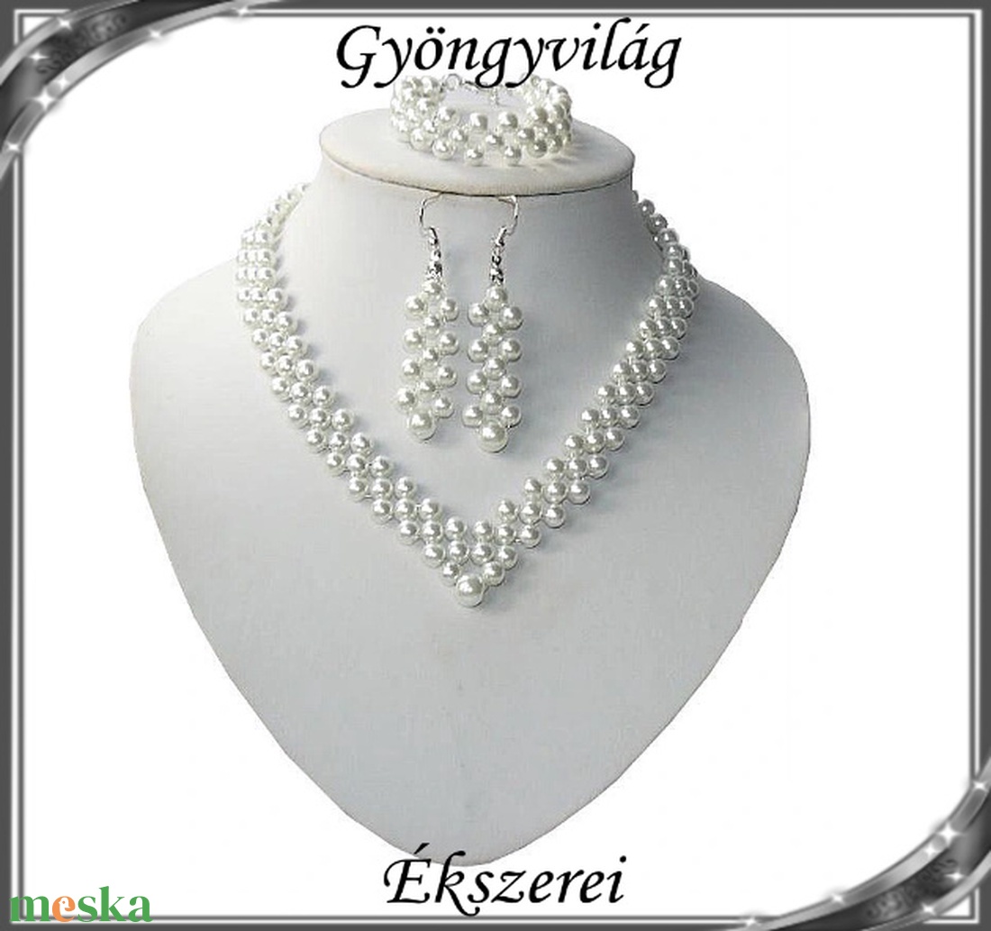 Esküvői, menyasszonyi, alkalmi ékszer szett, SSZEB-TE07-1 K - esküvő - ékszer - ékszerszett - Meska.hu Esküvői, menyasszonyi, alkalmi ékszer szett, SSZEB-TE07-1 K - esküvő - ékszer - ékszerszett - Meska.hu