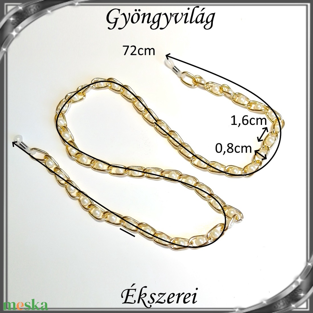 Szemüveglánc SSZL 06-2 - ékszer - szemüveglánc - Meska.hu Szemüveglánc SSZL 06-2 - ékszer - szemüveglánc - Meska.hu