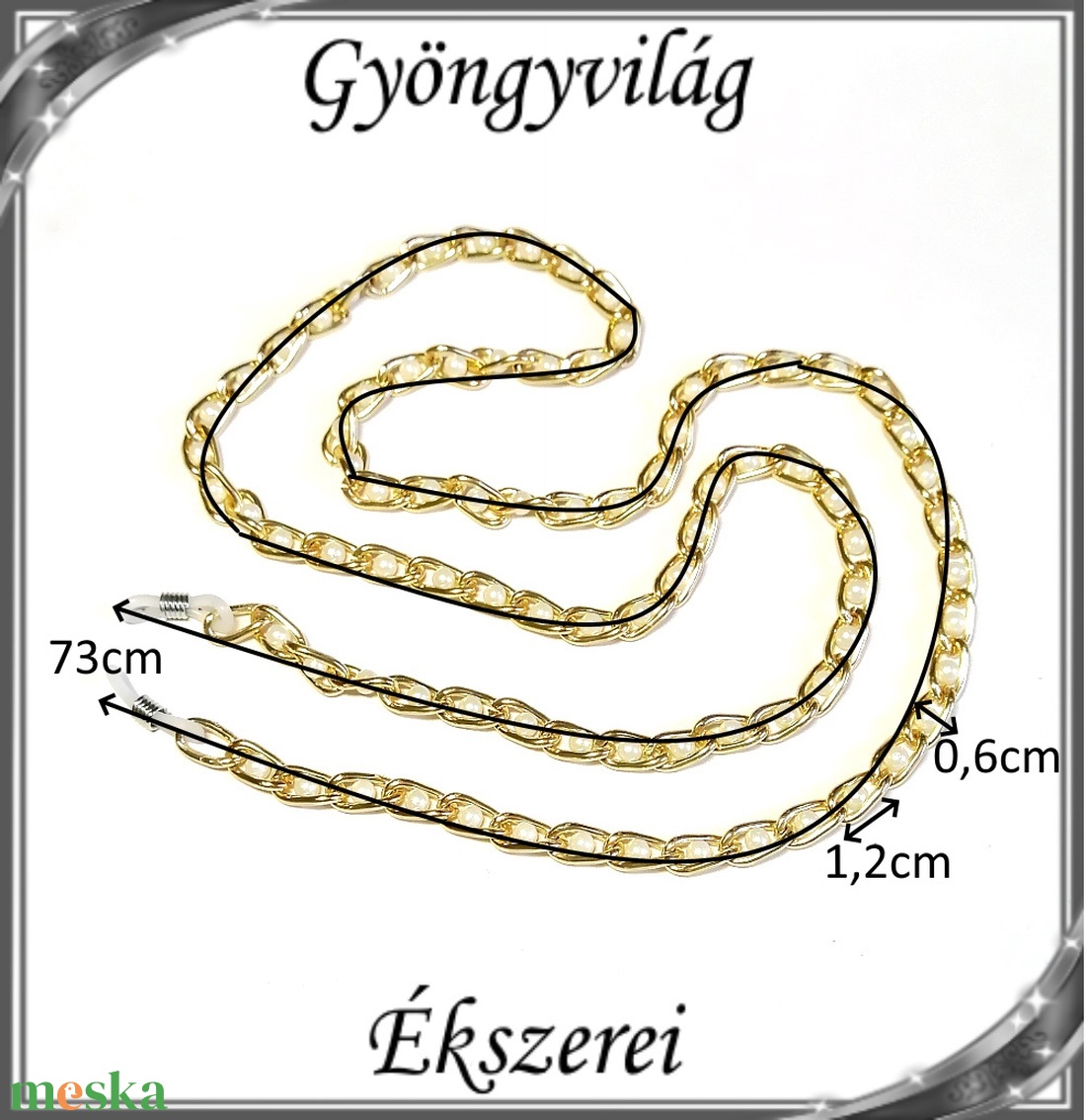 Szemüveglánc SSZL 06-1 - ékszer - szemüveglánc - Meska.hu Szemüveglánc SSZL 06-1 - ékszer - szemüveglánc - Meska.hu