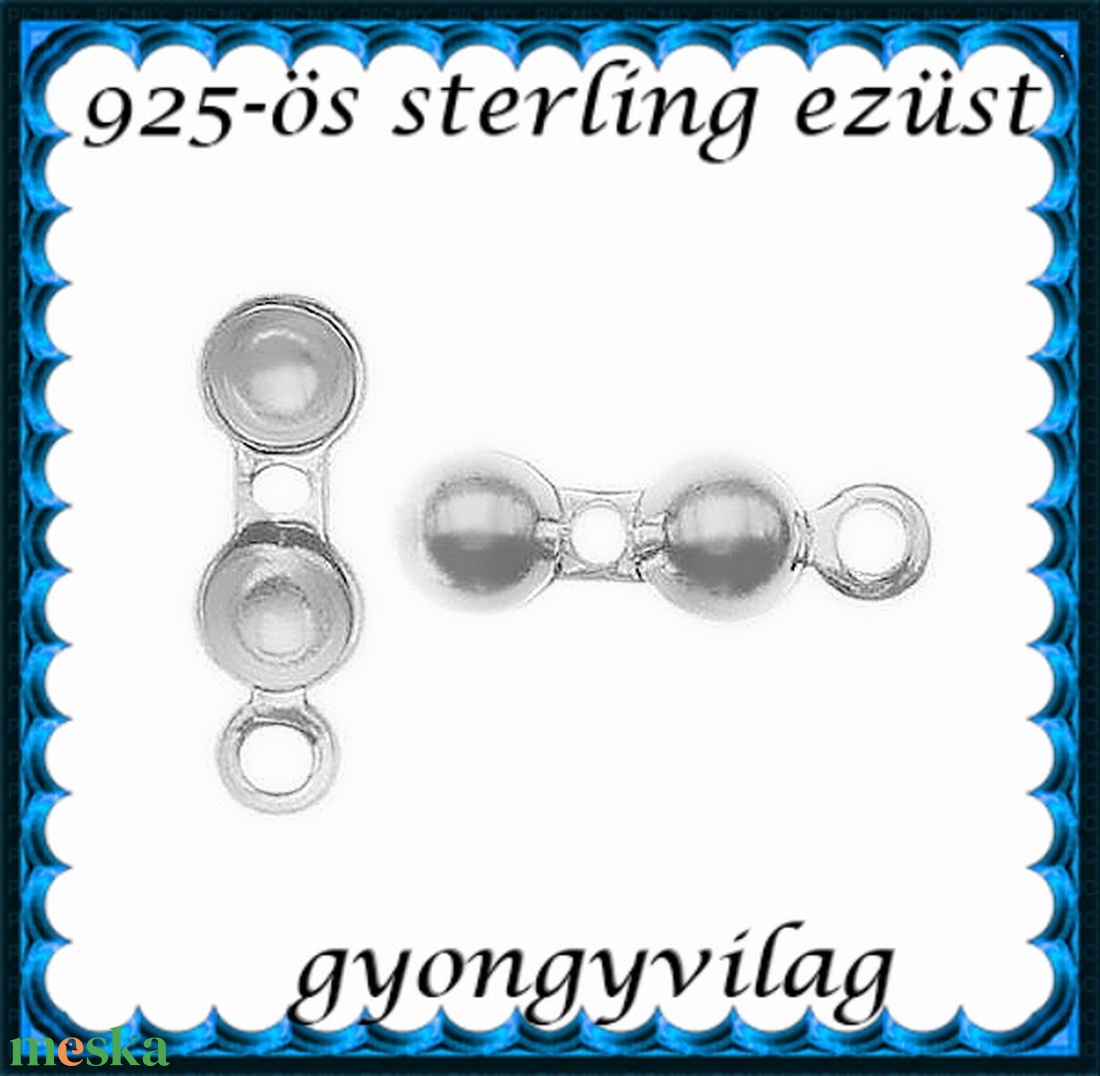 925-ös sterling ezüst ékszerkellék: csomótakaró ECST 06-5e - gyöngy, ékszerkellék - egyéb alkatrész - Meska.hu 925-ös sterling ezüst ékszerkellék: csomótakaró ECST 06-5e - gyöngy, ékszerkellék - egyéb alkatrész - Meska.hu