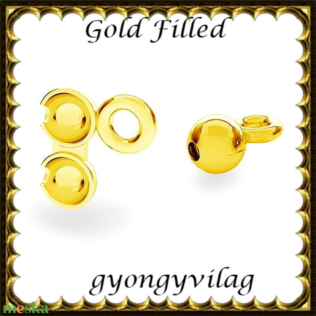 925-ös sterling ezüst ékszerkellék: csomótakaró ECST 07-3g - gyöngy, ékszerkellék - egyéb alkatrész - Meska.hu 925-ös sterling ezüst ékszerkellék: csomótakaró ECST 07-3g - gyöngy, ékszerkellék - egyéb alkatrész - Meska.hu