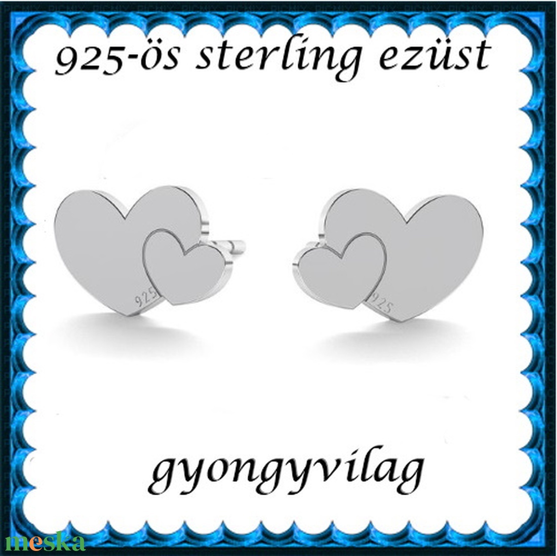 925-ös sterling ezüst ékszerek: fülbevaló EF08 - ékszer - fülbevaló - pötty fülbevaló - Meska.hu 925-ös sterling ezüst ékszerek: fülbevaló EF08 - ékszer - fülbevaló - pötty fülbevaló - Meska.hu