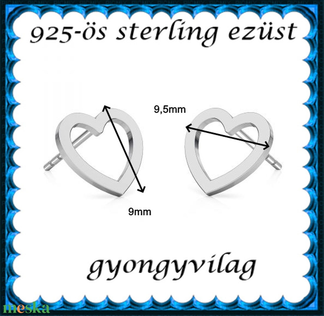 925-ös sterling ezüst ékszerek: fülbevaló EF19 - ékszer - fülbevaló - pötty fülbevaló - Meska.hu 925-ös sterling ezüst ékszerek: fülbevaló EF19 - ékszer - fülbevaló - pötty fülbevaló - Meska.hu