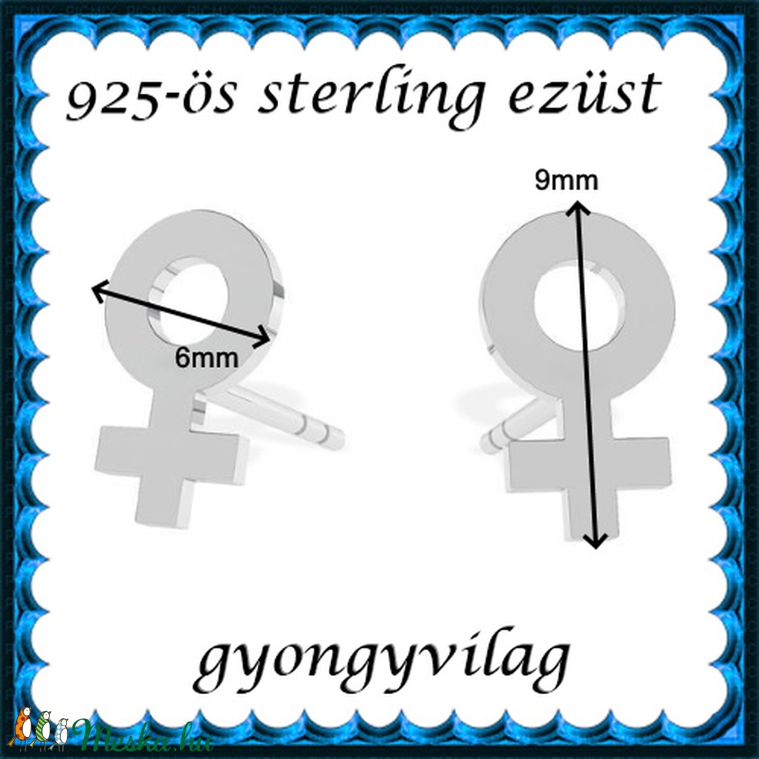 925-ös sterling ezüst ékszerek: fülbevaló EF23 - ékszer - fülbevaló - pötty fülbevaló - Meska.hu 925-ös sterling ezüst ékszerek: fülbevaló EF23 - ékszer - fülbevaló - pötty fülbevaló - Meska.hu