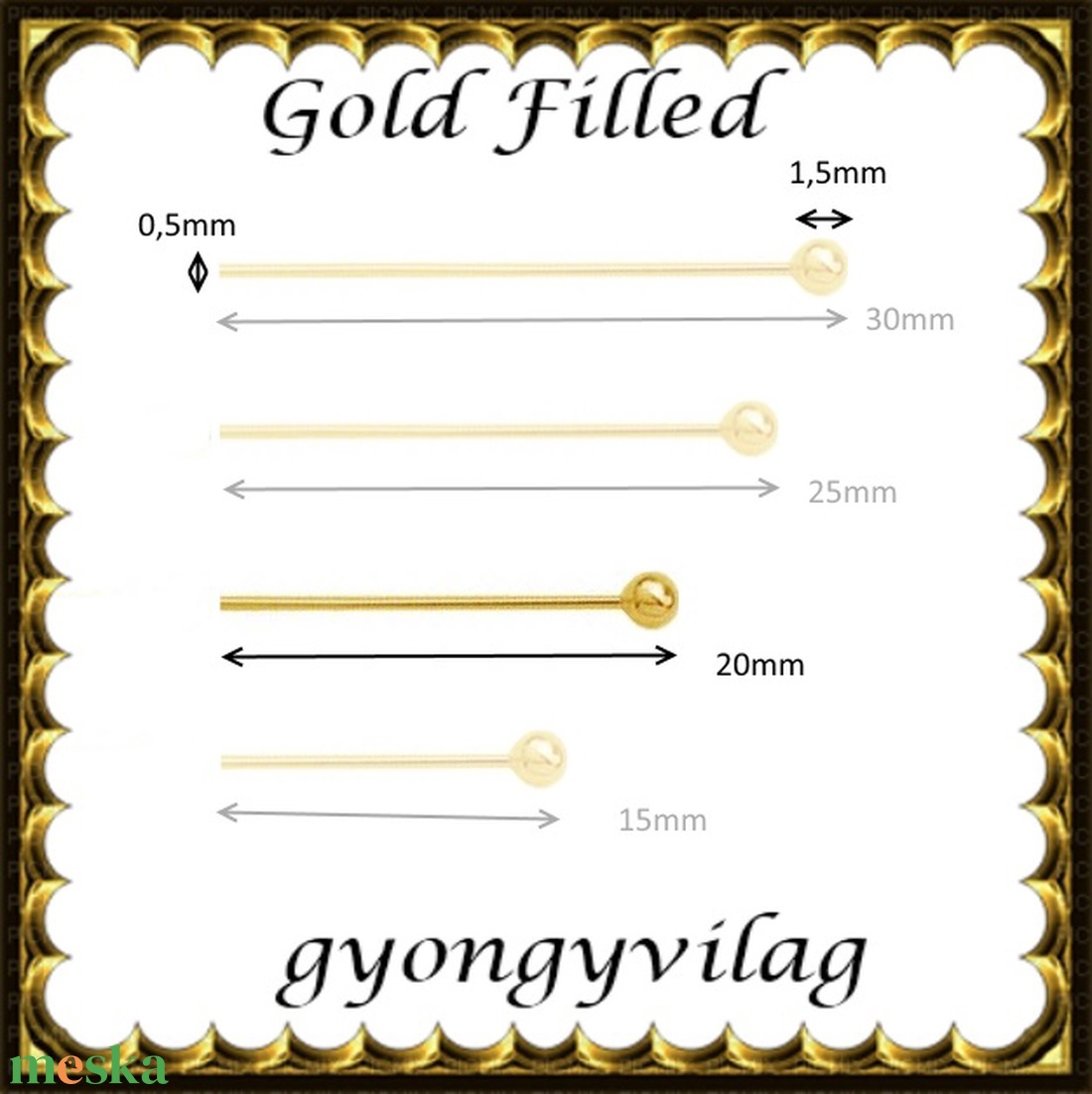 925-ös sterling ezüst ékszerkellék: szerelőpálca gömb végű ESZP G 20x0,5g 2db/csomag - kellékek & szerszámok - gyöngyfűzés kellékek - szerelőpálca - Meska.hu 925-ös sterling ezüst ékszerkellék: szerelőpálca gömb végű ESZP G 20x0,5g 2db/csomag - kellékek & szerszámok - gyöngyfűzés kellékek - szerelőpálca - Meska.hu