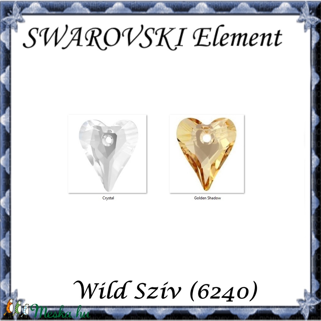 Swarovski kristály medál: Wild szív 17mm több szín SW6240-17 - gyöngy, ékszerkellék - swarovski kristályok - Meska.hu Swarovski kristály medál: Wild szív 17mm több szín SW6240-17 - gyöngy, ékszerkellék - swarovski kristályok - Meska.hu