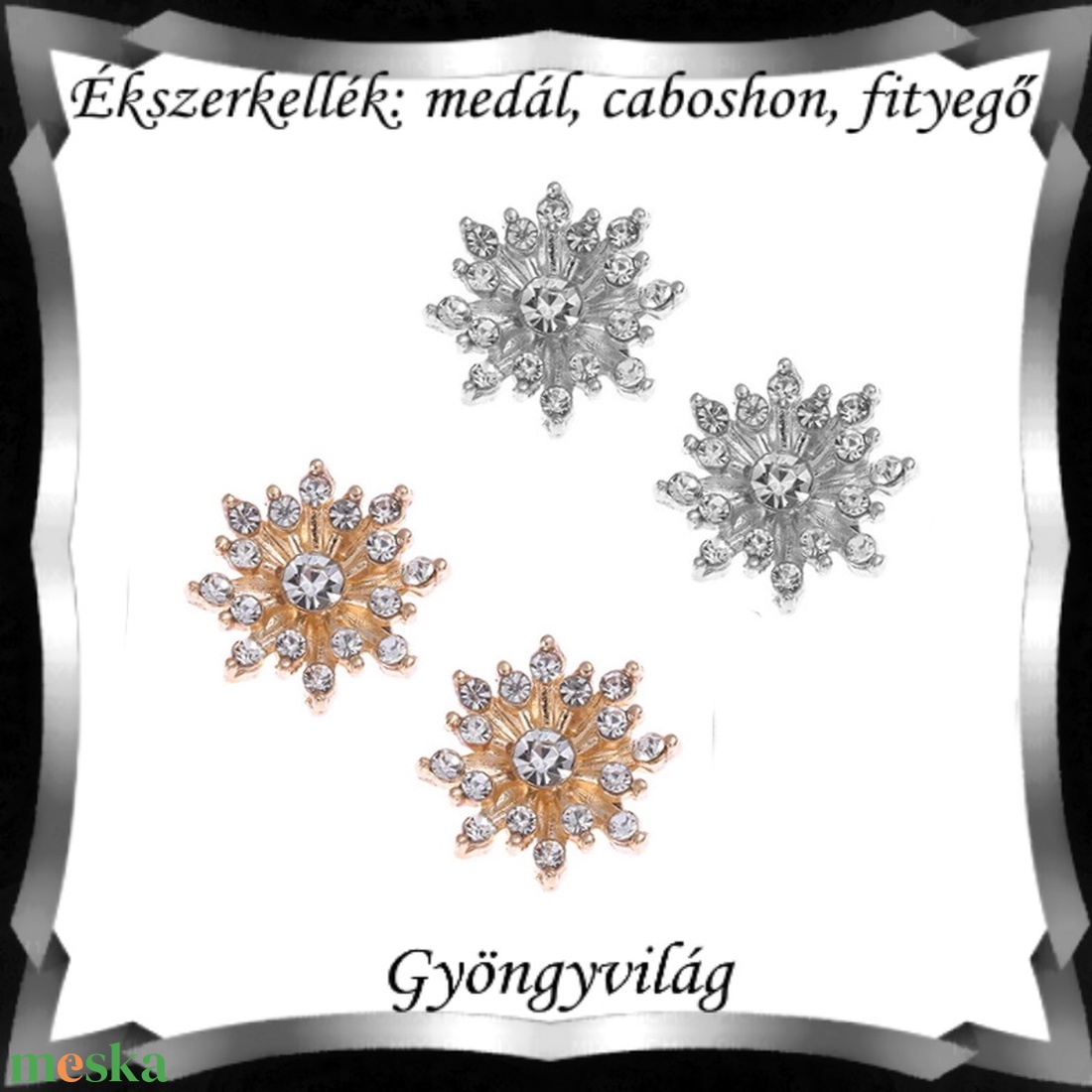 Ékszerkellék: medál, caboshon, fityegő BMCF-0-02 - kellékek & szerszámok - gyöngyfűzés kellékek - cabochon - Meska.hu Ékszerkellék: medál, caboshon, fityegő BMCF-0-02 - kellékek & szerszámok - gyöngyfűzés kellékek - cabochon - Meska.hu