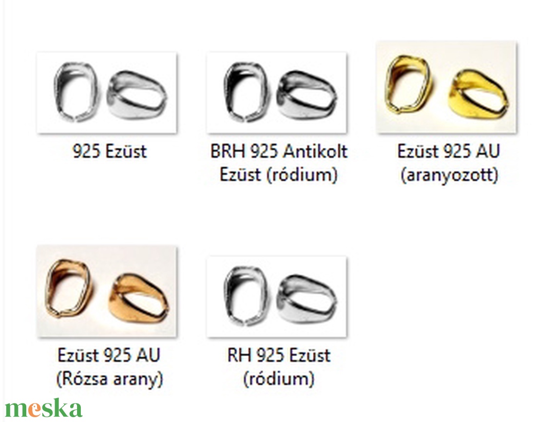 925-ös sterling ezüst ékszerkellék: medáltartó, medálkapocs EMK 105g - kellékek & szerszámok - ékszerkellék - medáltartó, medálkapocs - Meska.hu 925-ös sterling ezüst ékszerkellék: medáltartó, medálkapocs EMK 105g - kellékek & szerszámok - ékszerkellék - medáltartó, medálkapocs - Meska.hu