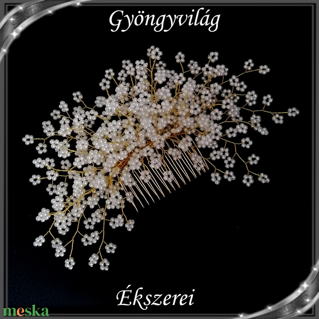 Ékszerek-hajdíszek, hajcsatok: Esküvői, menyasszonyi, alkalmi hajdísz S-H-FÉ17-19a - esküvő - hajdísz - fésűs hajdísz - Meska.hu Ékszerek-hajdíszek, hajcsatok: Esküvői, menyasszonyi, alkalmi hajdísz S-H-FÉ17-19a - esküvő - hajdísz - fésűs hajdísz - Meska.hu