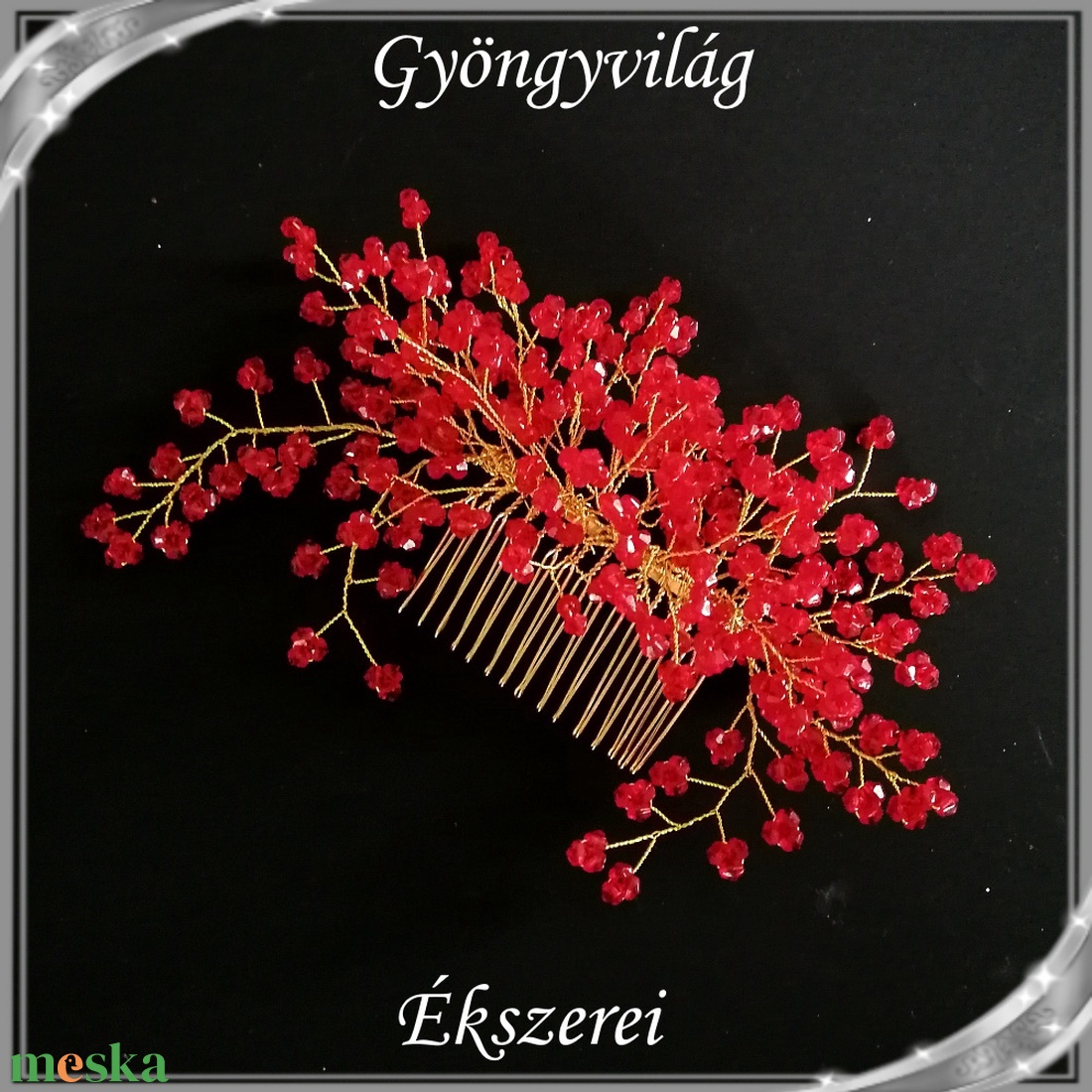 Ékszerek-hajdíszek, hajcsatok: Esküvői, menyasszonyi, alkalmi hajdísz S-H-FÉ20-1a - esküvő - hajdísz - fésűs hajdísz - Meska.hu Ékszerek-hajdíszek, hajcsatok: Esküvői, menyasszonyi, alkalmi hajdísz S-H-FÉ20-1a - esküvő - hajdísz - fésűs hajdísz - Meska.hu