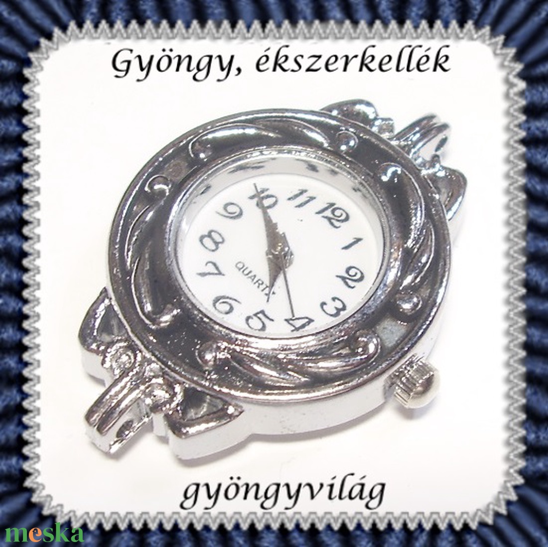 Ékszerkellék: fűzhető óra BOSZ 84 - kellékek & szerszámok - gyöngyfűzés kellékek - egyéb alkatrész - Meska.hu Ékszerkellék: fűzhető óra BOSZ 84 - kellékek & szerszámok - gyöngyfűzés kellékek - egyéb alkatrész - Meska.hu