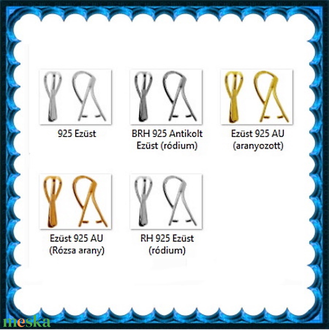 925-ös sterling ezüst ékszerkellék: medáltartó, medálkapocs EMK 103 - kellékek & szerszámok - ékszerkellék - medáltartó, medálkapocs - Meska.hu 925-ös sterling ezüst ékszerkellék: medáltartó, medálkapocs EMK 103 - kellékek & szerszámok - ékszerkellék - medáltartó, medálkapocs - Meska.hu