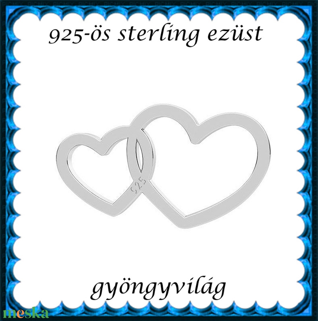 925-ös finomságú sterling ezüst kandeláber/ továbbépíthető köztes /tartó elem EKA 69 - gyöngy, ékszerkellék - egyéb alkatrész - Meska.hu 925-ös finomságú sterling ezüst kandeláber/ továbbépíthető köztes /tartó elem EKA 69 - gyöngy, ékszerkellék - egyéb alkatrész - Meska.hu