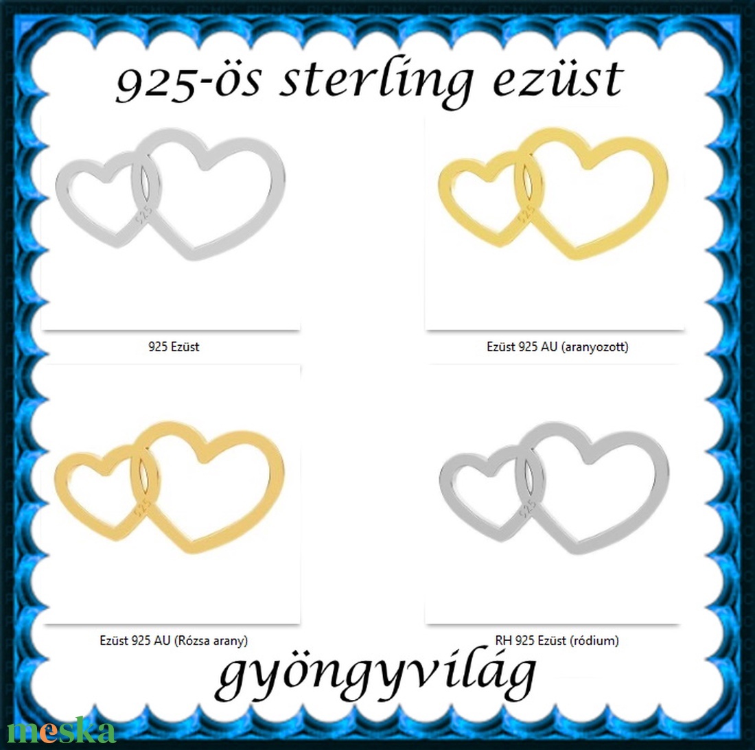 925-ös finomságú sterling ezüst kandeláber/ továbbépíthető köztes /tartó elem EKA 69 - gyöngy, ékszerkellék - egyéb alkatrész - Meska.hu 925-ös finomságú sterling ezüst kandeláber/ továbbépíthető köztes /tartó elem EKA 69 - gyöngy, ékszerkellék - egyéb alkatrész - Meska.hu
