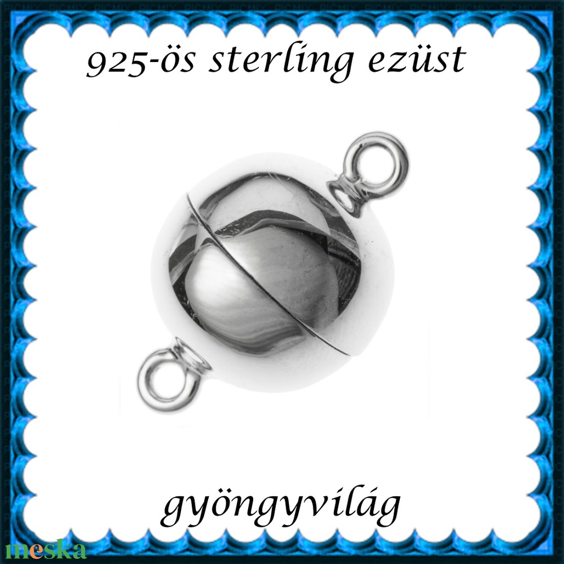 925-ös sterling ezüst ékszerkellék: lánckalocs ELK 1s 41e mágneskapocs - kellékek & szerszámok - gyöngyfűzés kellékek - egyéb alkatrész - Meska.hu 925-ös sterling ezüst ékszerkellék: lánckalocs ELK 1s 41e mágneskapocs - kellékek & szerszámok - gyöngyfűzés kellékek - egyéb alkatrész - Meska.hu