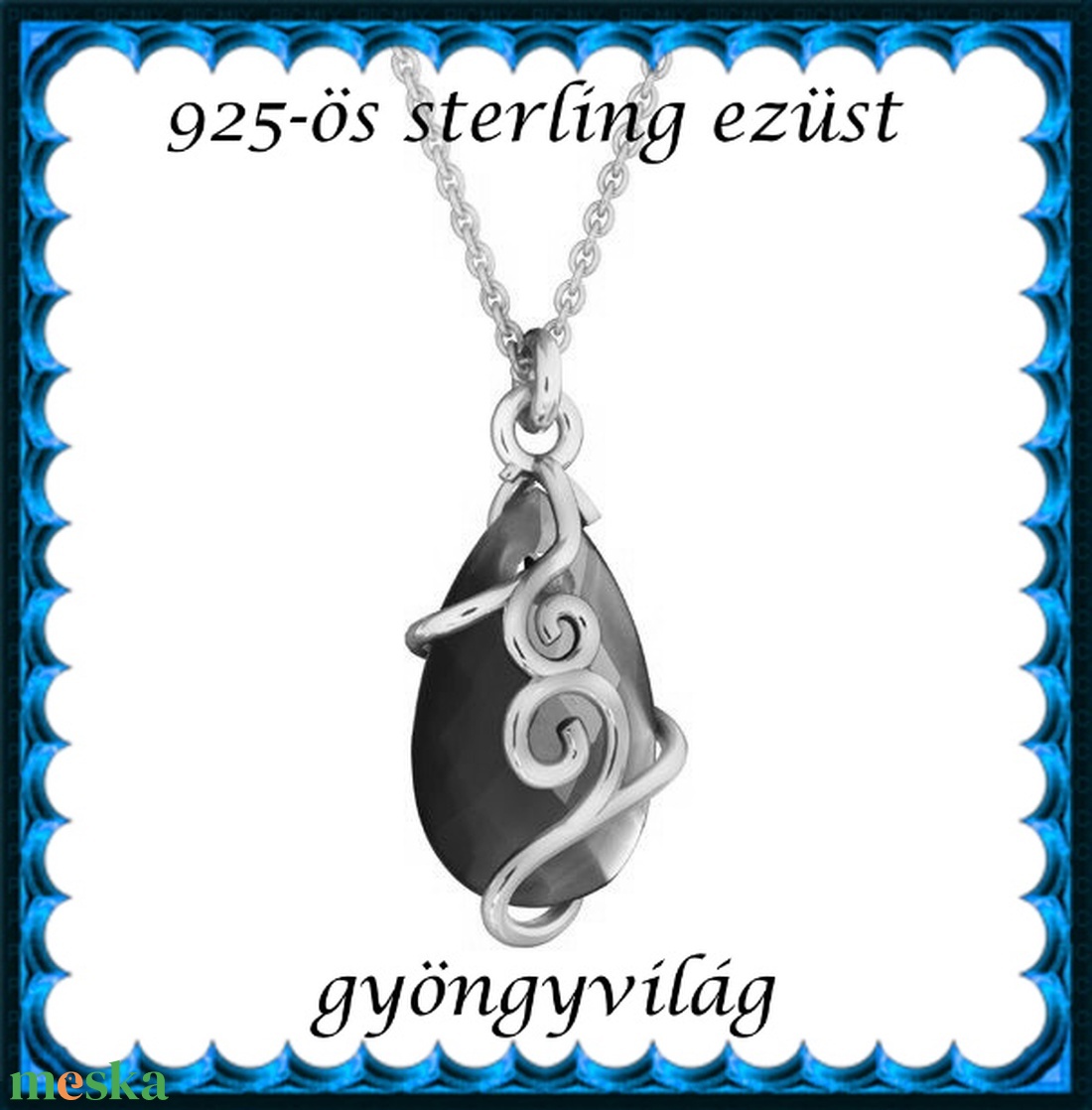 925-ös ezüst medáltartó EMT 43 - gyöngy, ékszerkellék - egyéb alkatrész - Meska.hu 925-ös ezüst medáltartó EMT 43 - gyöngy, ékszerkellék - egyéb alkatrész - Meska.hu