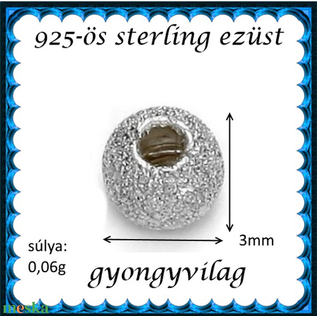 925-ös sterling ezüst ékszerkellék: köztes/gyöngy/díszitőelem EKÖ 34-3e 4db/csomag - kellékek & szerszámok - gyöngyfűzés kellékek - fém köztesek - Meska.hu 925-ös sterling ezüst ékszerkellék: köztes/gyöngy/díszitőelem EKÖ 34-3e 4db/csomag - kellékek & szerszámok - gyöngyfűzés kellékek - fém köztesek - Meska.hu