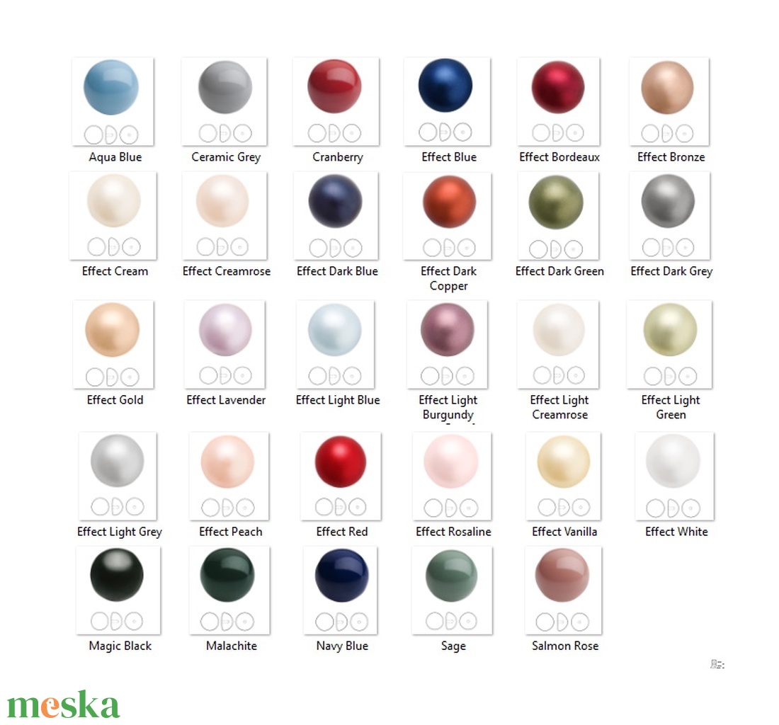 Preciosa kristály: PM gömb félig fúrt fél (131 80 012) 8mm több szín 2db/csomag - gyöngy, ékszerkellék - igazgyöngy - Meska.hu Preciosa kristály: PM gömb félig fúrt fél (131 80 012) 8mm több szín 2db/csomag - gyöngy, ékszerkellék - igazgyöngy - Meska.hu