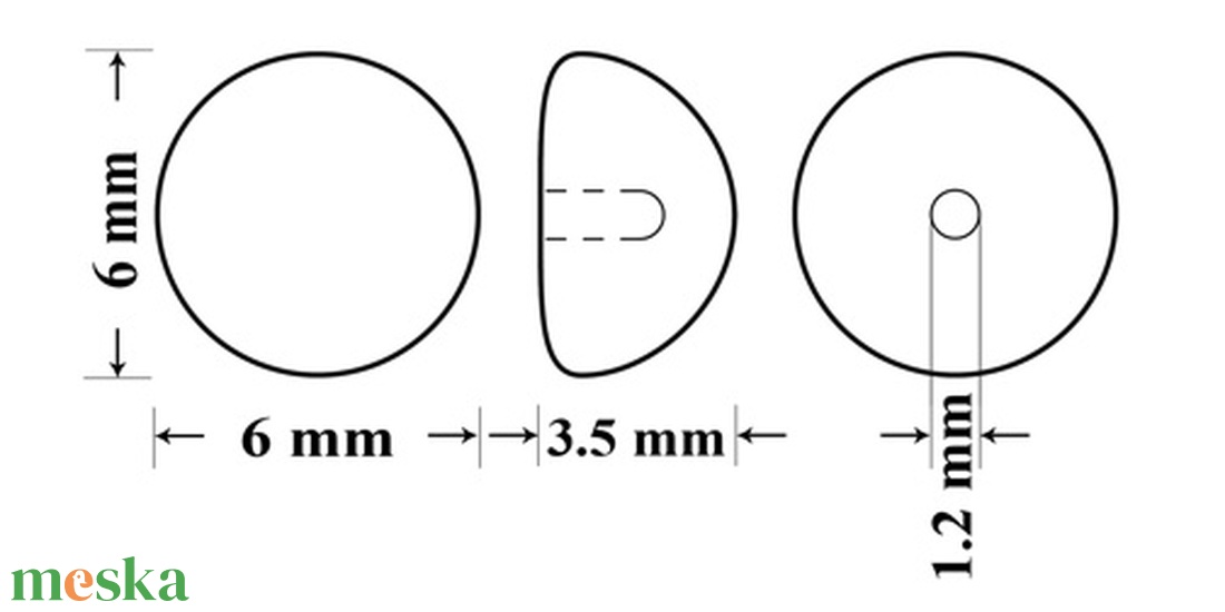 Preciosa kristály: PM gömb félig fúrt fél (131 80 012) 6mm több szín 2db/csomag - kellékek & szerszámok - gyöngyfűzés kellékek - preciosa kristály - Meska.hu Preciosa kristály: PM gömb félig fúrt fél (131 80 012) 6mm több szín 2db/csomag - kellékek & szerszámok - gyöngyfűzés kellékek - preciosa kristály - Meska.hu