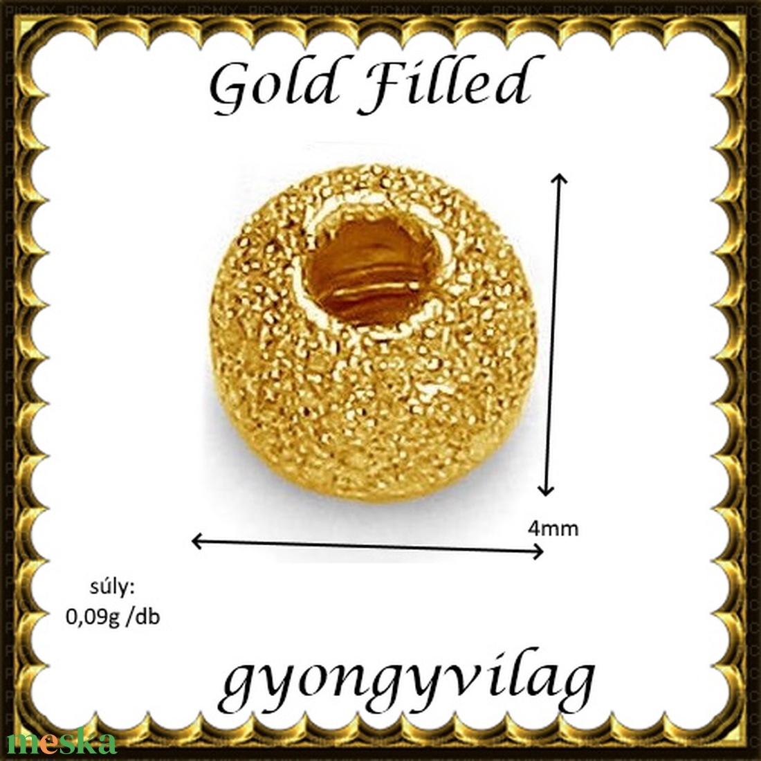 925-ös sterling ezüst ékszerkellék: köztes/gyöngy/díszitőelem EKÖ 34-4g   - kellékek & szerszámok - gyöngyfűzés kellékek - fém köztesek - Meska.hu