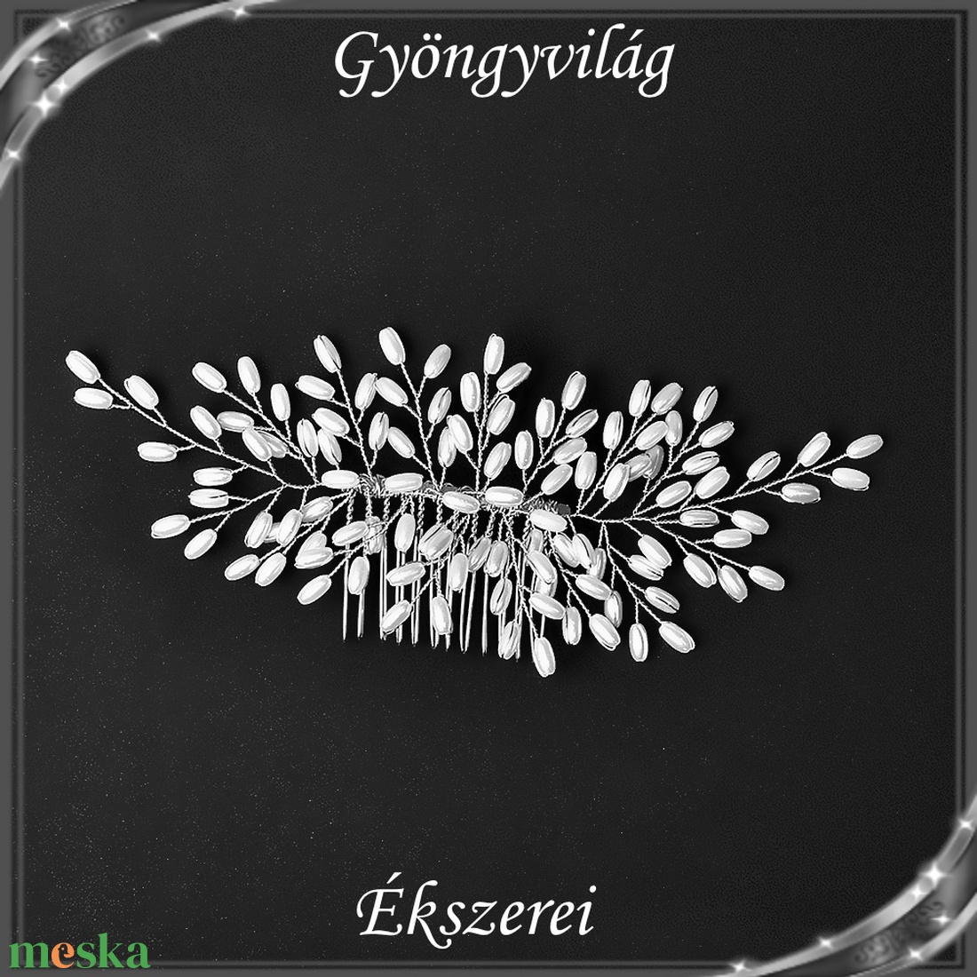 Ékszerek-hajdíszek, hajcsatok: Esküvői, menyasszonyi, alkalmi hajdísz S-H-FÉ15e - esküvő - hajdísz - fésűs hajdísz - Meska.hu Ékszerek-hajdíszek, hajcsatok: Esküvői, menyasszonyi, alkalmi hajdísz S-H-FÉ15e - esküvő - hajdísz - fésűs hajdísz - Meska.hu