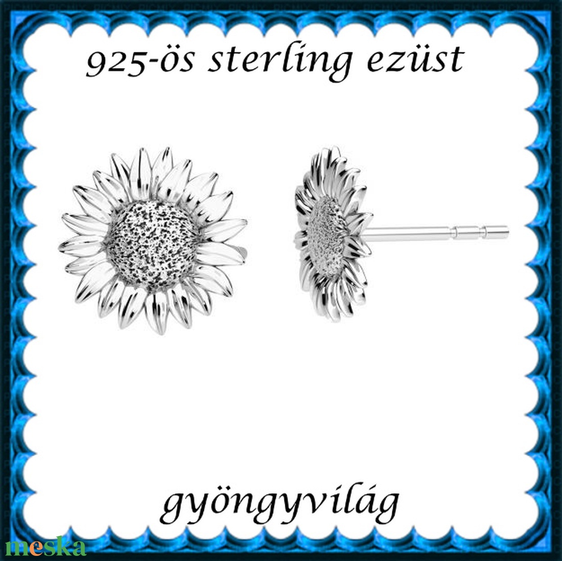 925-ös sterling ezüst ékszerek: fülbevaló EF28e - ékszer - fülbevaló - pötty fülbevaló - Meska.hu 925-ös sterling ezüst ékszerek: fülbevaló EF28e - ékszer - fülbevaló - pötty fülbevaló - Meska.hu