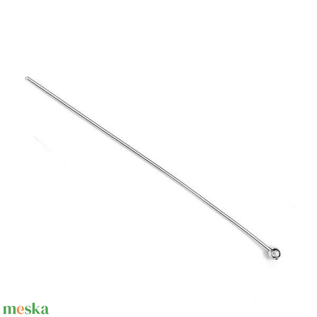925-ös sterling ezüst ékszerkellék: szerelőpálca gömb végű ESZP G 68x0,85 1db/csomag - kellékek & szerszámok - gyöngyfűzés kellékek - egyéb alkatrész - Meska.hu 925-ös sterling ezüst ékszerkellék: szerelőpálca gömb végű ESZP G 68x0,85 1db/csomag - kellékek & szerszámok - gyöngyfűzés kellékek - egyéb alkatrész - Meska.hu