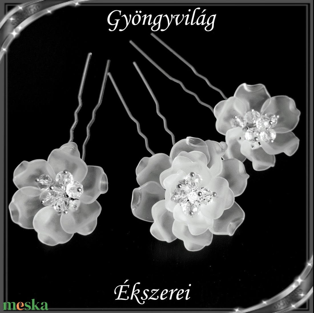 Ékszerek-hajdíszek, hajcsatok: Esküvői, menyasszonyi, alkalmi hajdísz S-H-TŰ02-3e 3db/csomag - esküvő - hajdísz - kontydísz & hajdísz - Meska.hu Ékszerek-hajdíszek, hajcsatok: Esküvői, menyasszonyi, alkalmi hajdísz S-H-TŰ02-3e 3db/csomag - esküvő - hajdísz - kontydísz & hajdísz - Meska.hu