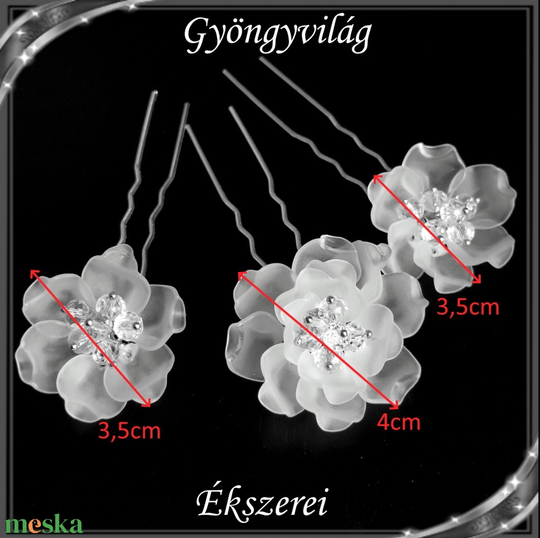 Ékszerek-hajdíszek, hajcsatok: Esküvői, menyasszonyi, alkalmi hajdísz S-H-TŰ02-3e 3db/csomag - esküvő - hajdísz - kontydísz & hajdísz - Meska.hu Ékszerek-hajdíszek, hajcsatok: Esküvői, menyasszonyi, alkalmi hajdísz S-H-TŰ02-3e 3db/csomag - esküvő - hajdísz - kontydísz & hajdísz - Meska.hu