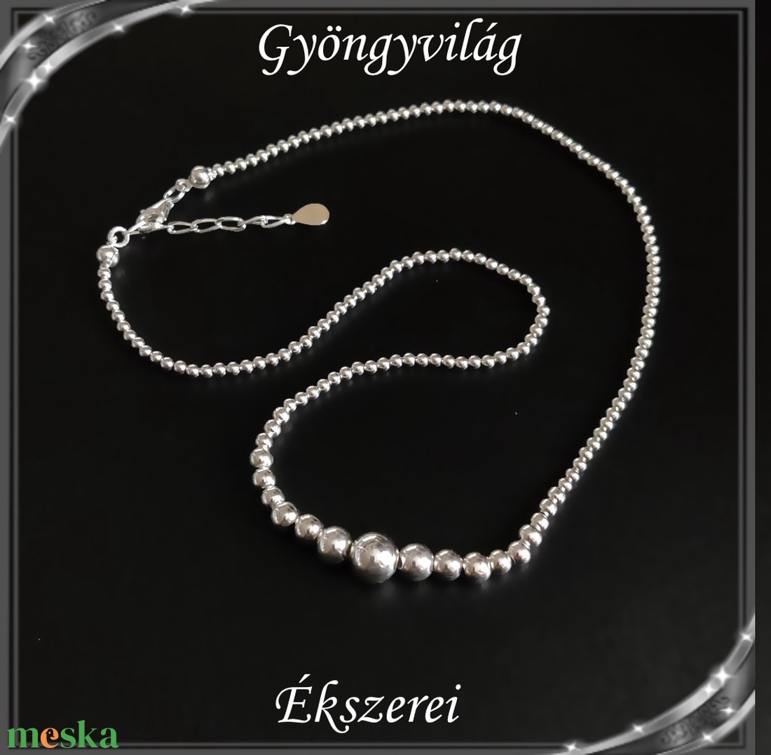 Ékszerek-nyakláncok: 925-ös sterling ezüst lánc SL-ET04-42 - ékszer - nyaklánc - medál nélküli nyaklánc - Meska.hu Ékszerek-nyakláncok: 925-ös sterling ezüst lánc SL-ET04-42 - ékszer - nyaklánc - medál nélküli nyaklánc - Meska.hu