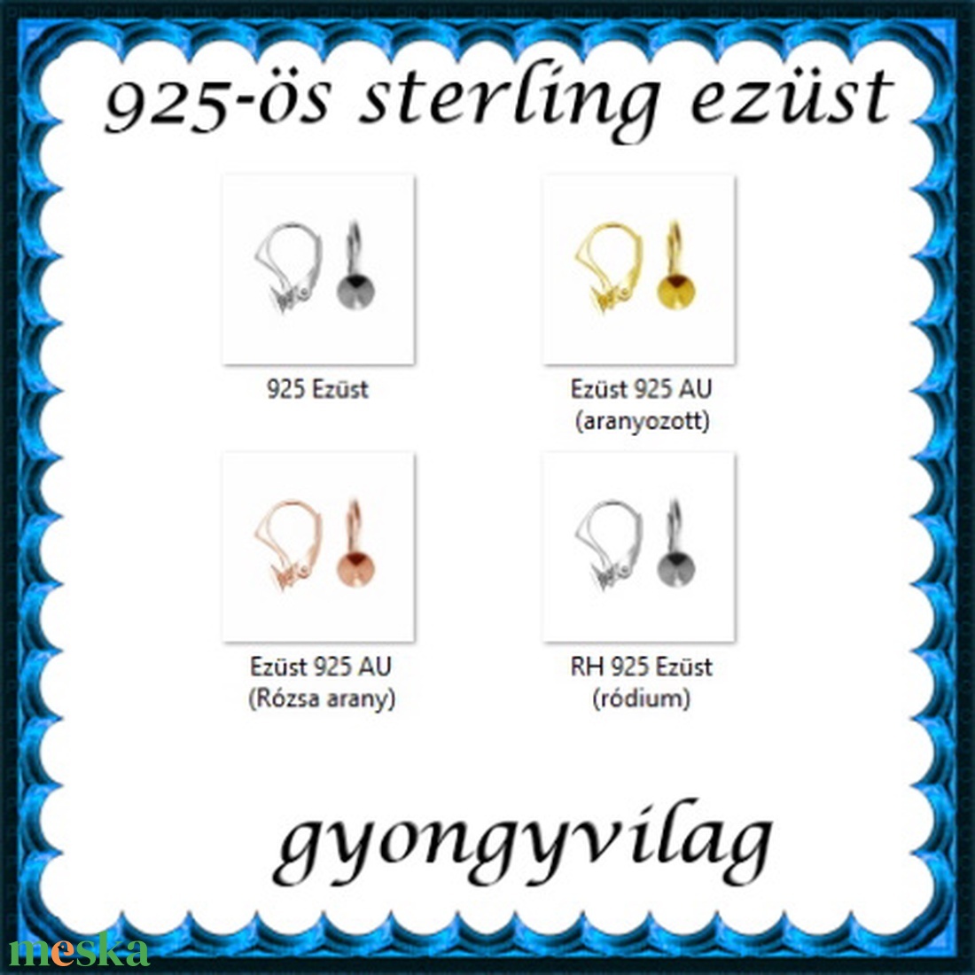 925-ös sterling ezüst ékszerkellék: fülbevaló kapocs, biztonsági-francia kapcsos EFK K 19-8-1e - kellékek & szerszámok - ékszerkellék - fülbevaló kapocs - Meska.hu 925-ös sterling ezüst ékszerkellék: fülbevaló kapocs, biztonsági-francia kapcsos EFK K 19-8-1e - kellékek & szerszámok - ékszerkellék - fülbevaló kapocs - Meska.hu