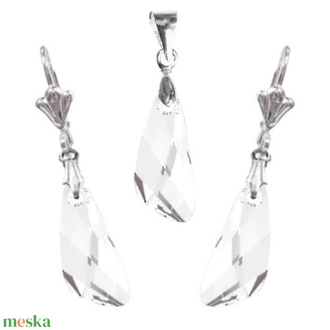 Swarovski kristály 23-23mm-es wing szett - ékszer - ékszerszett - Meska.hu Swarovski kristály 23-23mm-es wing szett - ékszer - ékszerszett - Meska.hu