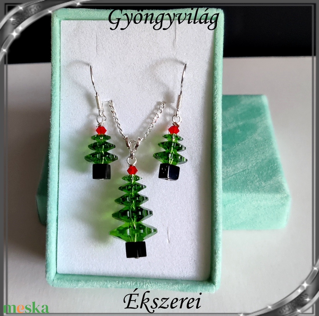 Ékszerek-szettek: PRIMERO Crystal fülbevaló-medál, ezüst kapoccsal SSZ-EPR01 - ékszer - ékszerszett - Meska.hu